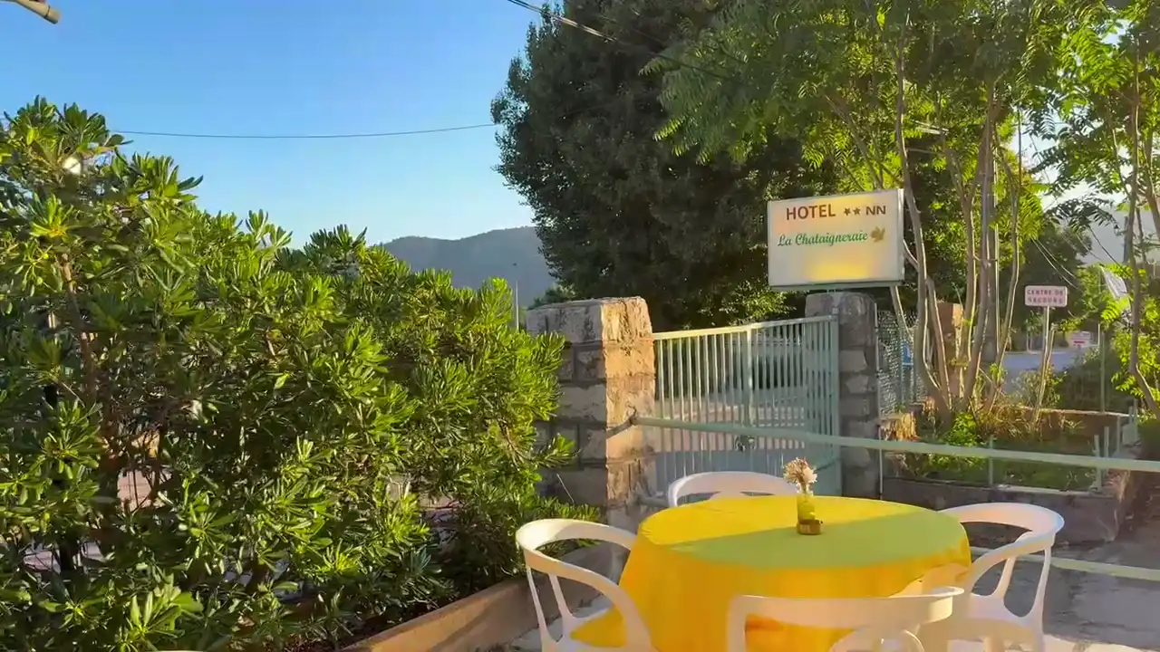Hôtel La Châtaigneraie in the mountains above Évisa